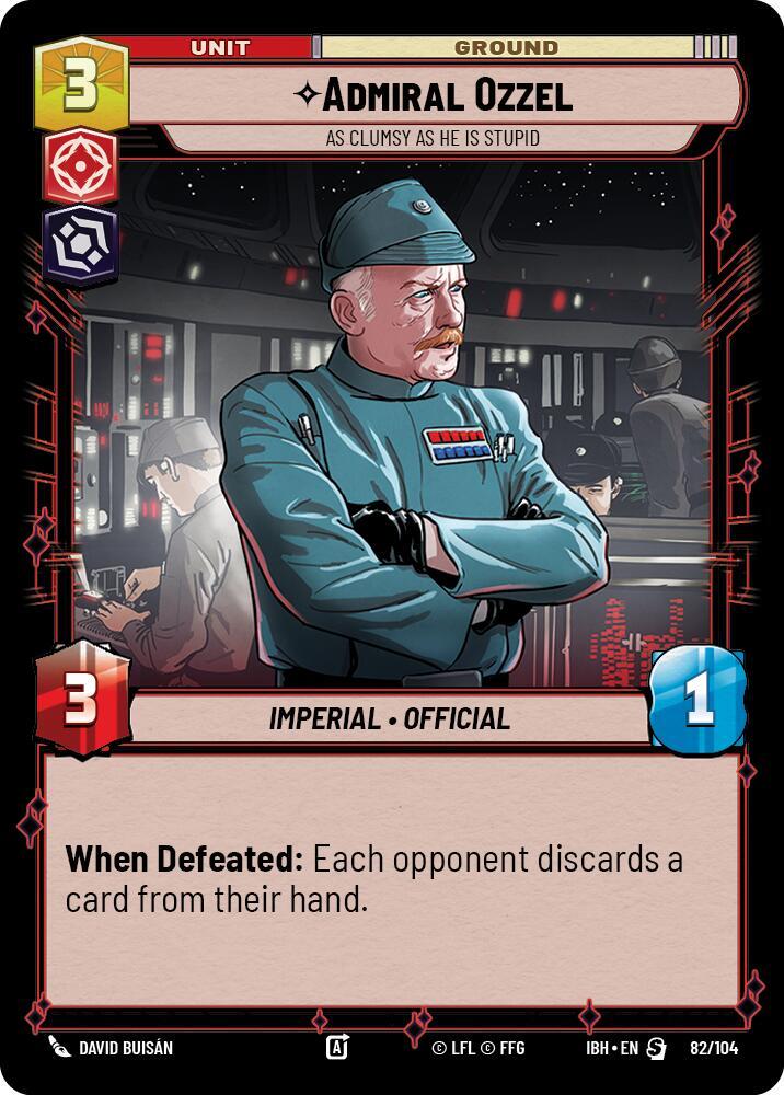 Admiral Ozzel - As Clumsy as He Is Stupid (82/104) [Intro Battle: Hoth]