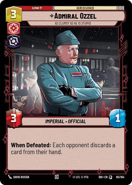 Admiral Ozzel - As Clumsy as He Is Stupid (85/104) [Intro Battle: Hoth]