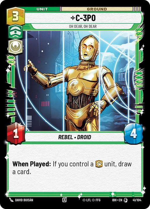 C-3PO - Oh Dear, Oh Dear (41/104) [Intro Battle: Hoth]