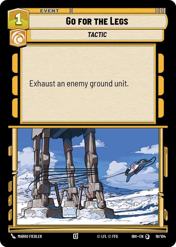 Go for the Legs (18/104) [Intro Battle: Hoth]