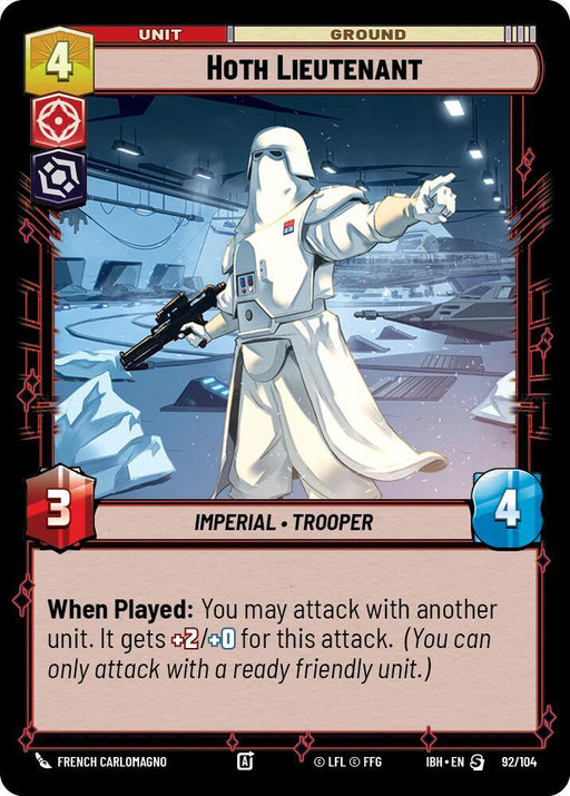Hoth Lieutenant (92/104) [Intro Battle: Hoth]