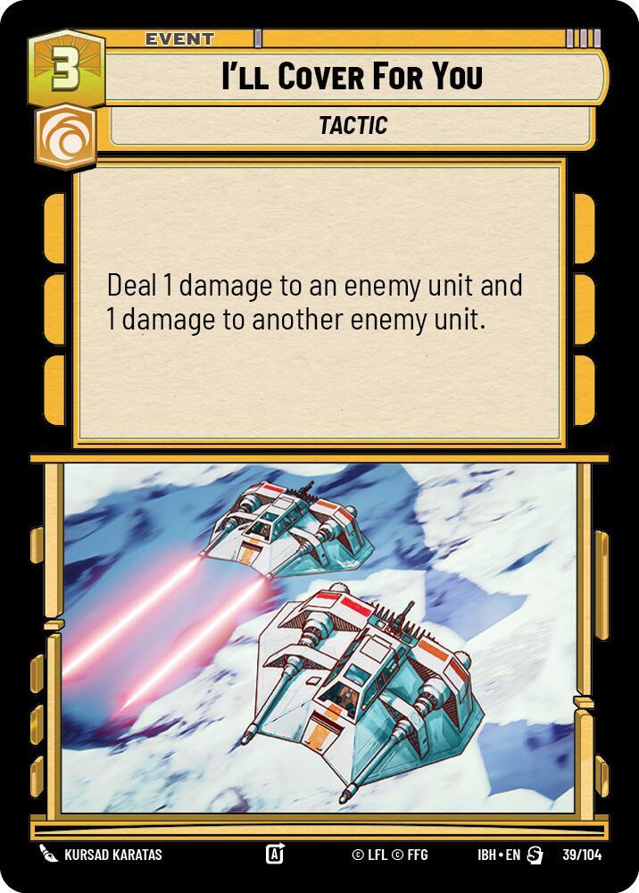 I'll Cover For You (39/104) [Intro Battle: Hoth]