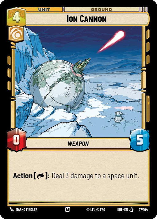 Ion Cannon (27/104) [Intro Battle: Hoth]