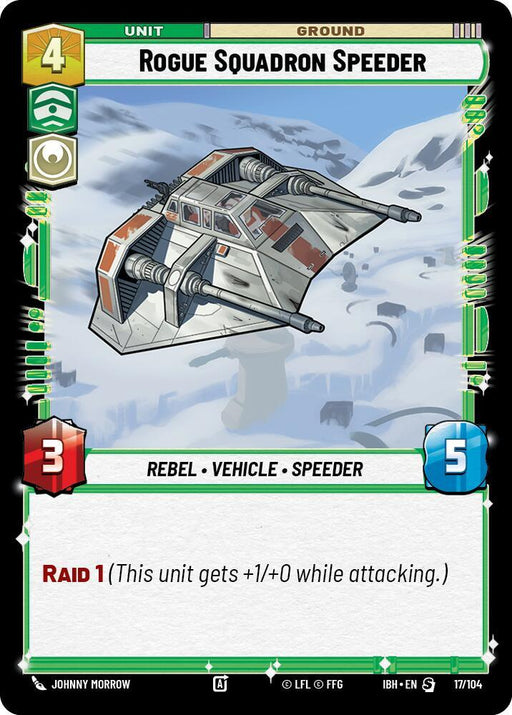 Rogue Squadron Speeder (17/104) [Intro Battle: Hoth]