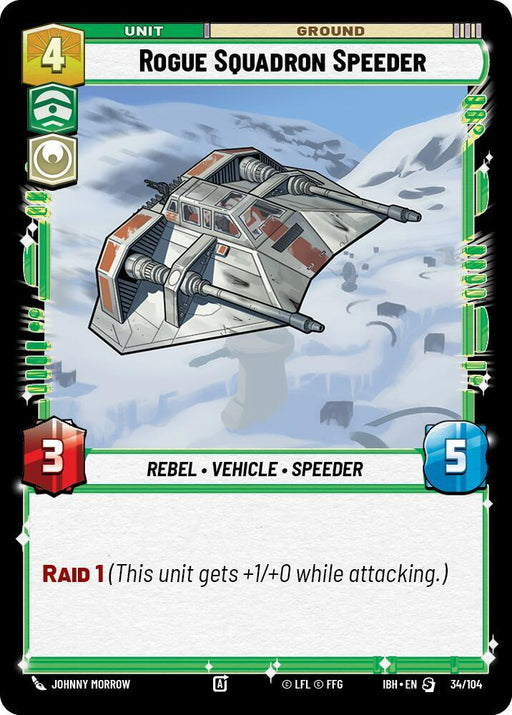 Rogue Squadron Speeder (34/104) [Intro Battle: Hoth]