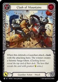 Clash of Mountains (Yellow) (MPG062) [Mastery Pack Guardian]