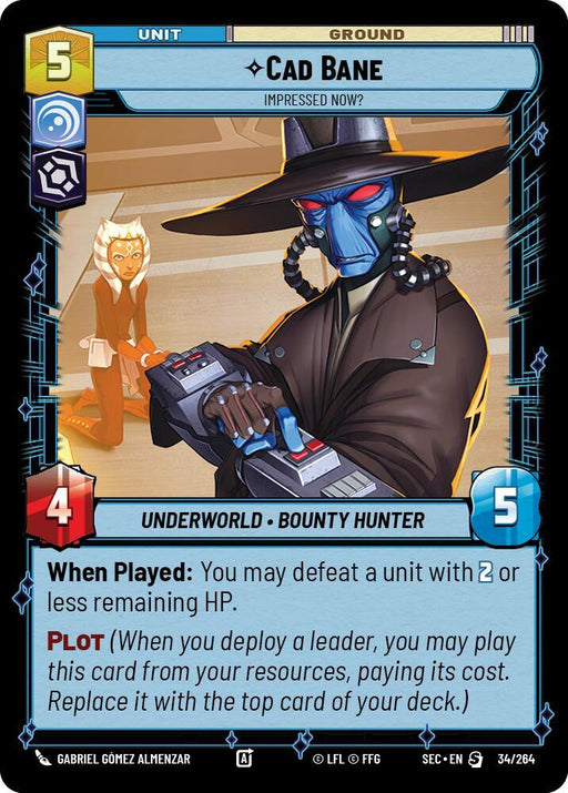 Cad Bane - Impressed Now? (34/264) [Secrets of Power]