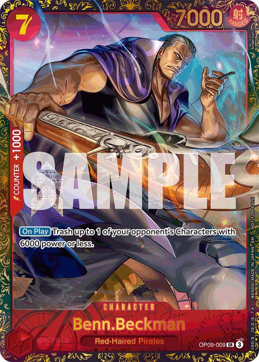 Benn.Beckman (Championship 25-26 Offline Regionals Season 2) (OP09-009) [One Piece Promotion Cards]
