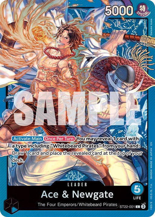 Ace & Newgate (ST22-001) [Starter Deck 22: Ace & Newgate]