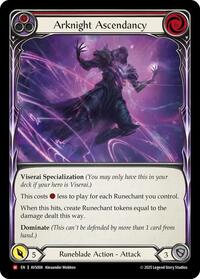 Arknight Ascendancy (Red) (AVS008) [Armory Deck: Legends Viserai]