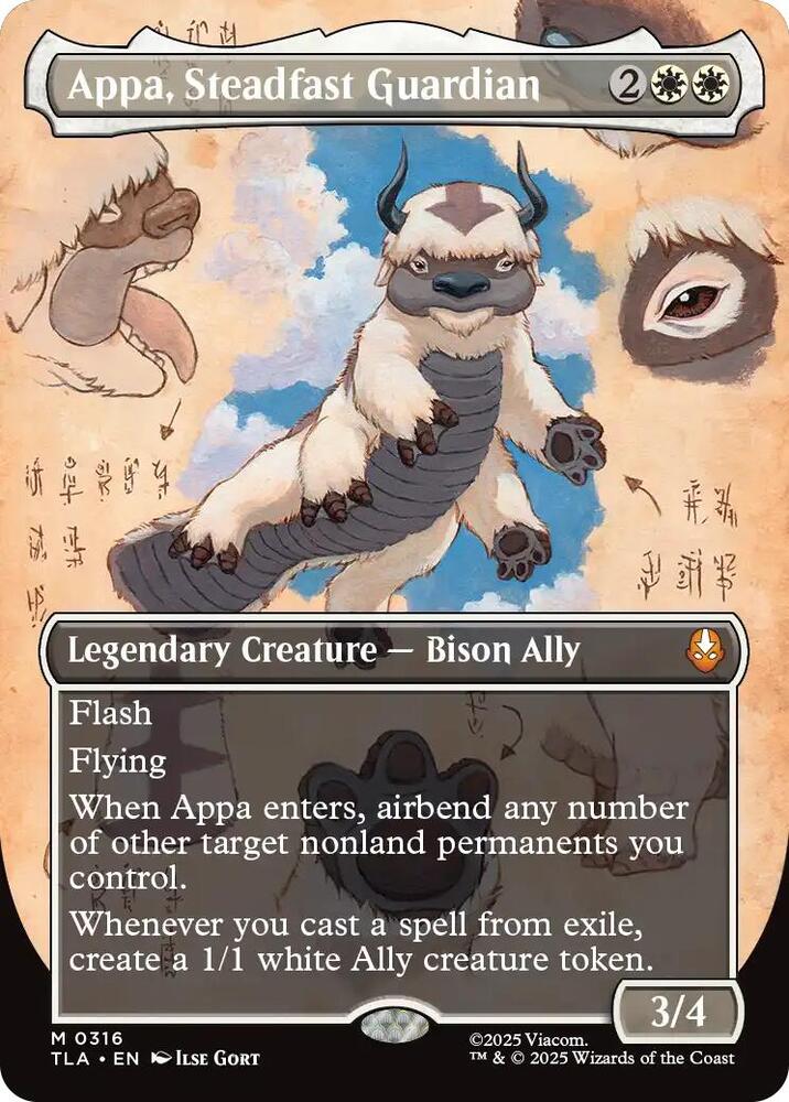 Appa, Steadfast Guardian (Borderless) (316) [Avatar: The Last Airbender]
