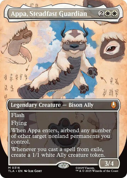 Appa, Steadfast Guardian (Borderless) (316) [Avatar: The Last Airbender]