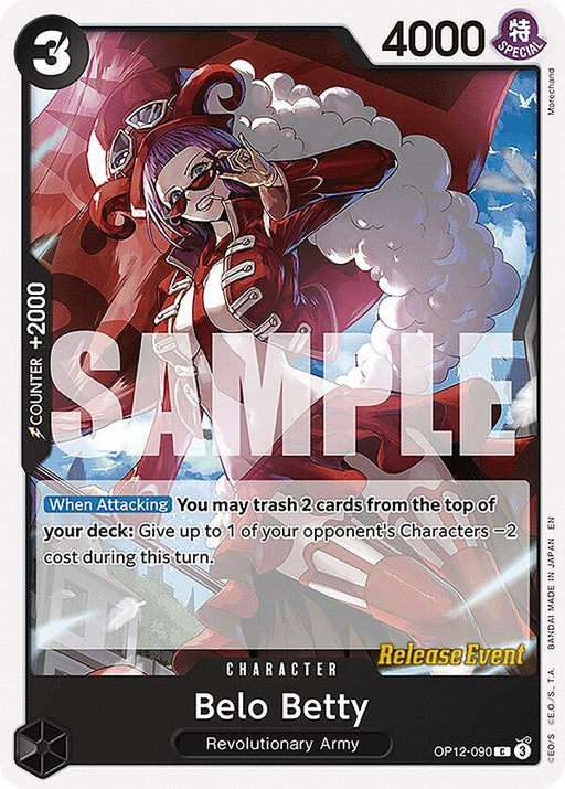 Belo Betty (OP12-090) [Legacy of the Master Release Event Cards]
