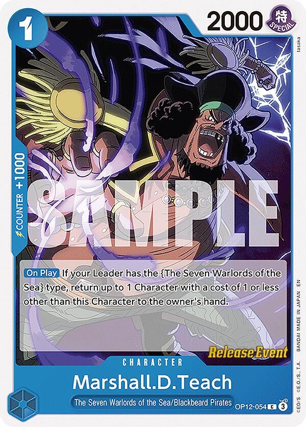 Marshall.D.Teach (OP12-054) [Legacy of the Master Release Event Cards]