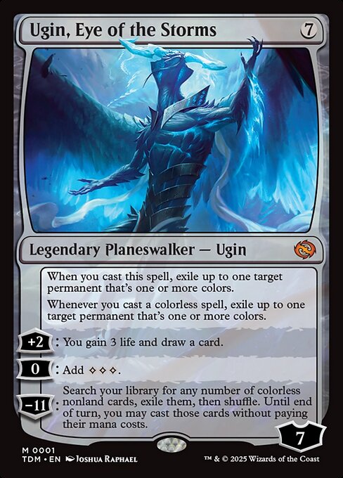 Ugin, Eye of the Storms (1) [Tarkir: Dragonstorm]
