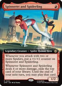Spinneret and Spiderling (Extended Art) (264) [Marvel's Spider-Man]