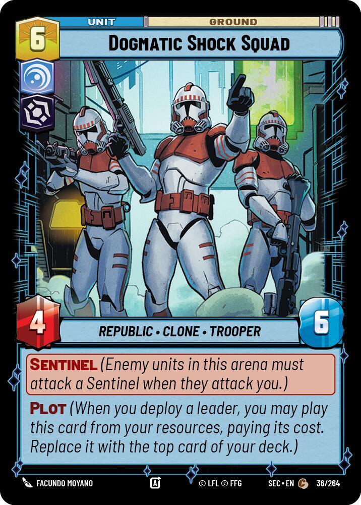 Dogmatic Shock Squad (36/264) [Secrets of Power]