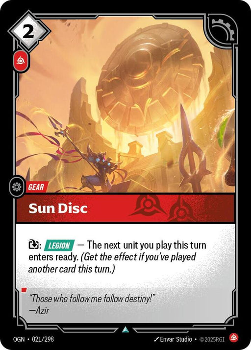 Sun Disc (021/298) [Origins]
