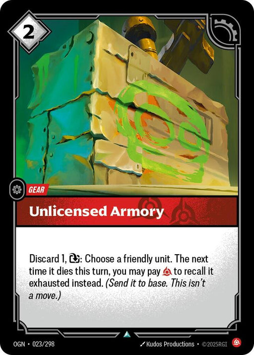 Unlicensed Armory (023/298) [Origins]