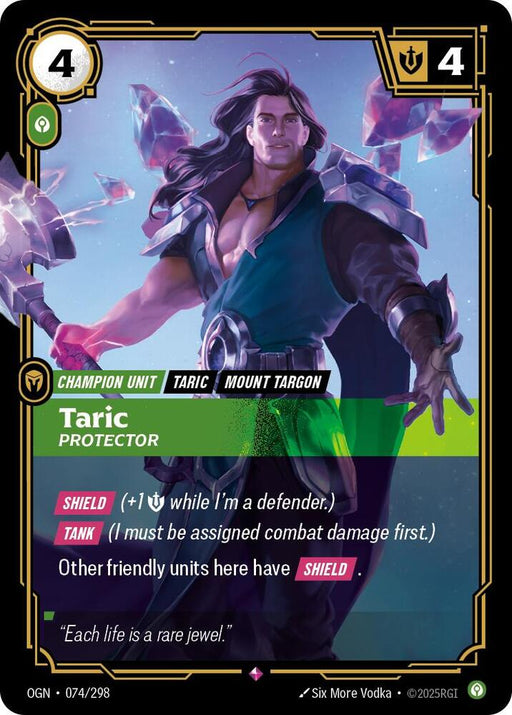 Taric - Protector (074/298) [Origins]