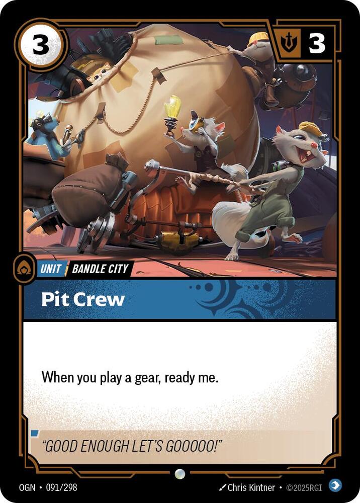 Pit Crew (091/298) [Origins]
