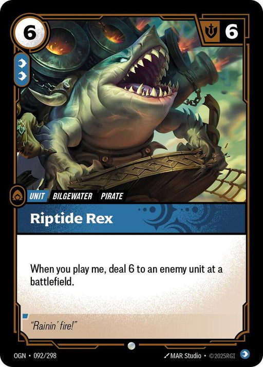 Riptide Rex (092/298) [Origins]