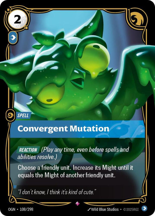 Convergent Mutation (108/298) [Origins]
