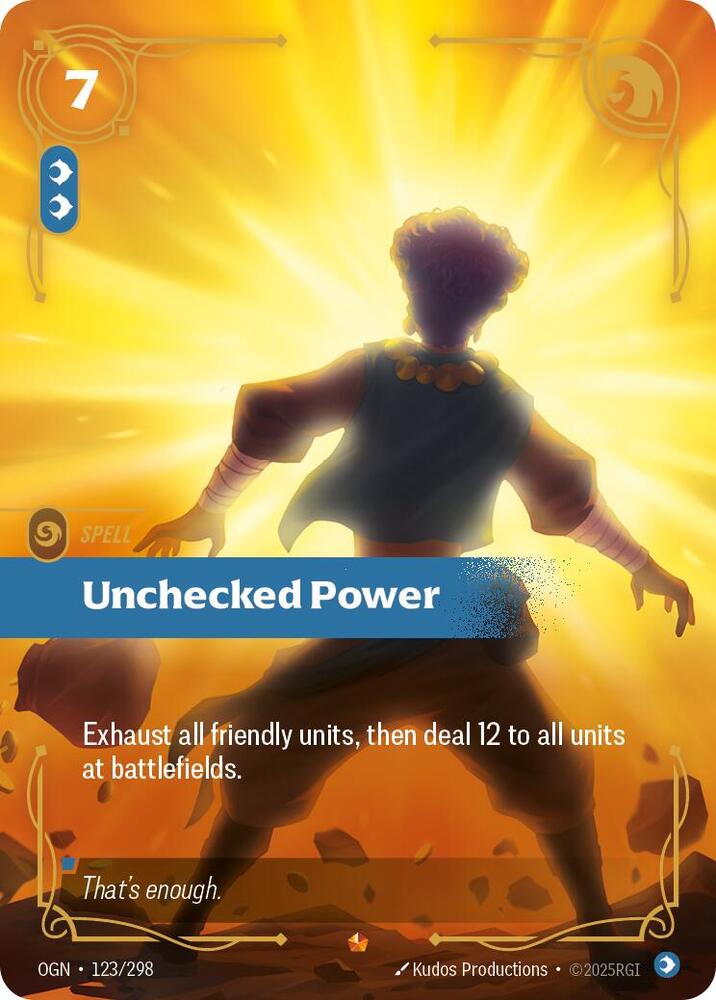 Unchecked Power (123/298) [Origins]