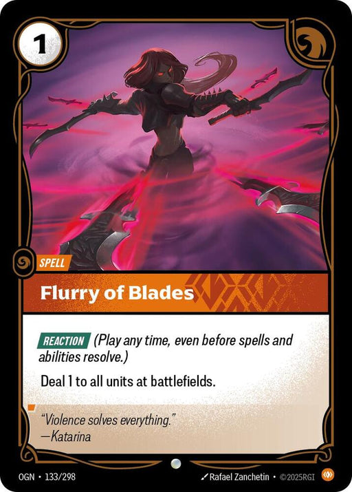 Flurry of Blades (133/298) [Origins]