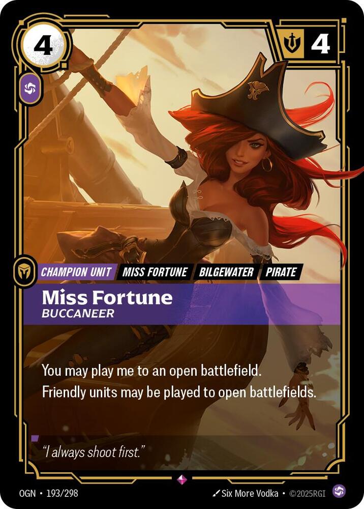 Miss Fortune - Buccaneer (193/298) [Origins]