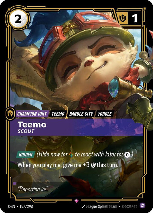 Teemo - Scout (197/298) [Origins]