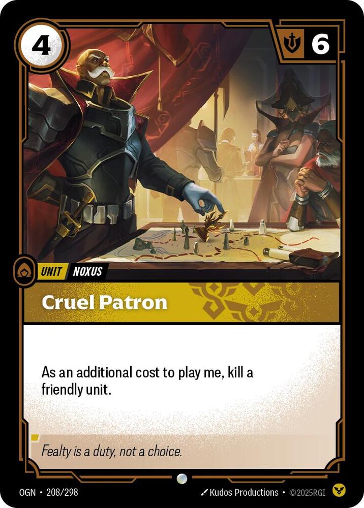 Cruel Patron (208/298) [Origins]