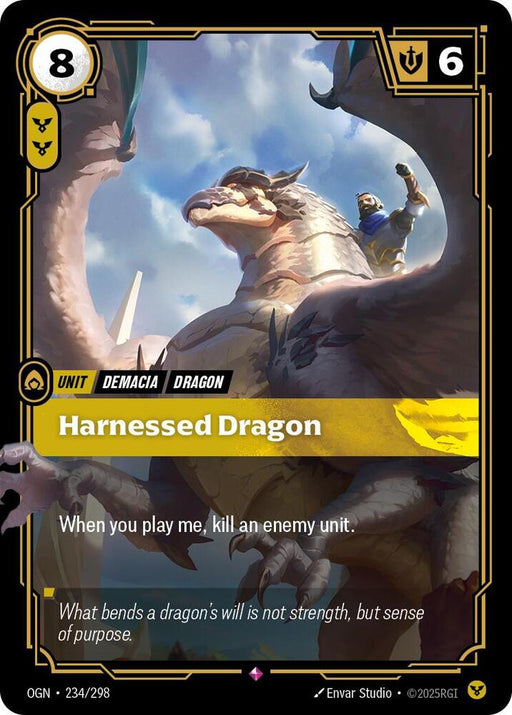 Harnessed Dragon (234/298) [Origins]