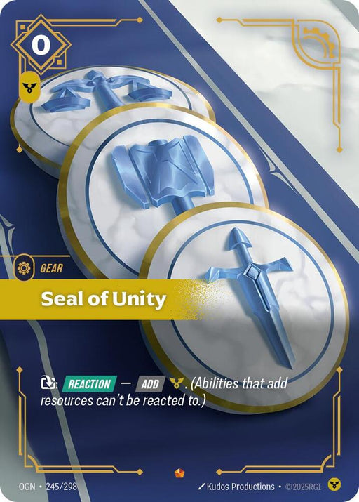Seal of Unity (245/298) [Origins]