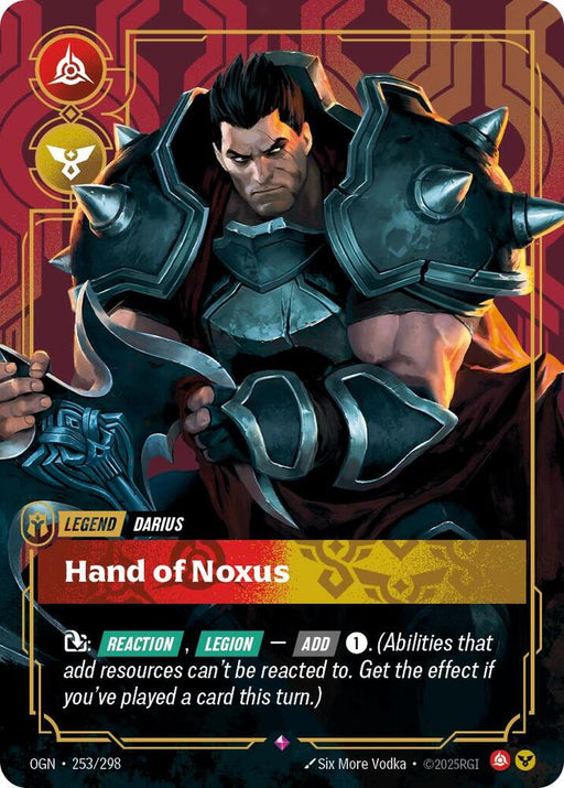 Darius - Hand of Noxus (253/298) [Origins]