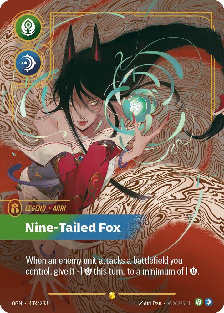 Ahri - Nine-Tailed Fox (Showcase) (303/298) [Origins]