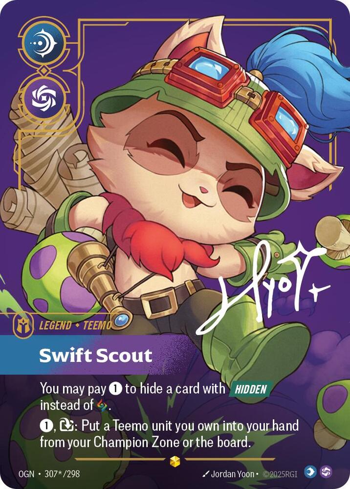 Teemo - Swift Scout (Signature) (307*/298) [Origins]