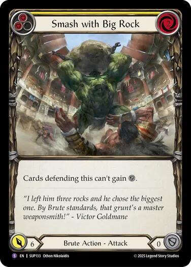 Smash with Big Rock (SUP133) [Super Slam]