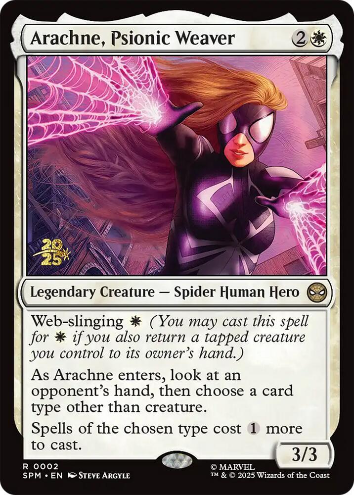 Arachne, Psionic Weaver (2) [Prerelease Cards]