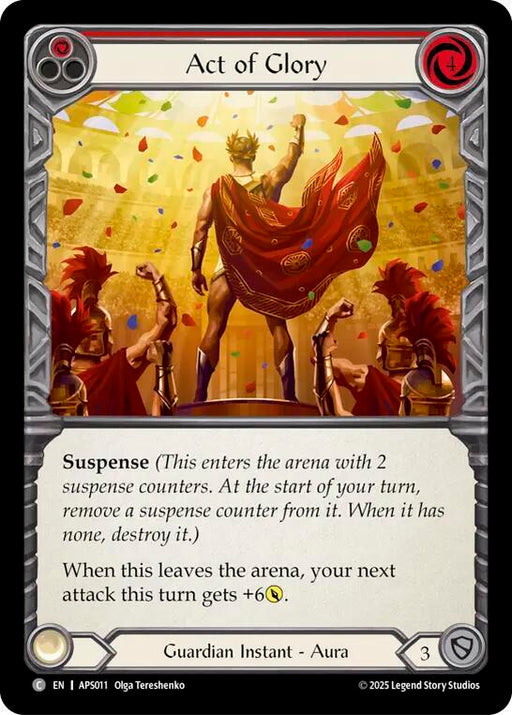 Act of Glory (Red) (APS011) [Armory Deck: Pleiades]