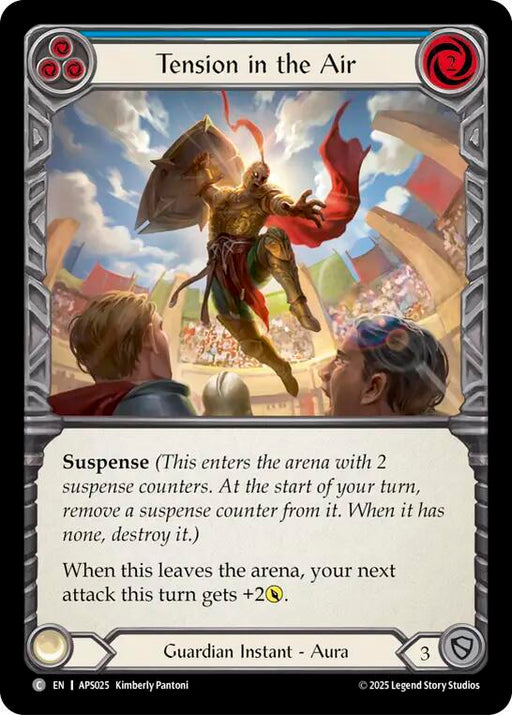 Tension in the Air (Blue) (APS025) [Armory Deck: Pleiades]