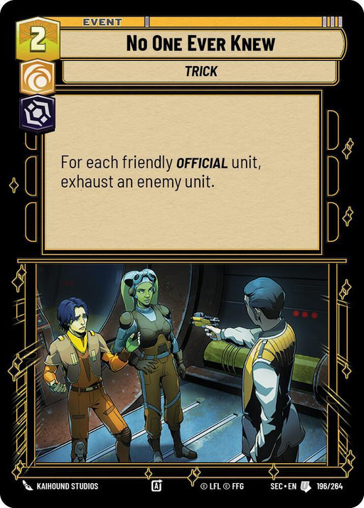 No One Ever Knew (196/264) [Secrets of Power]