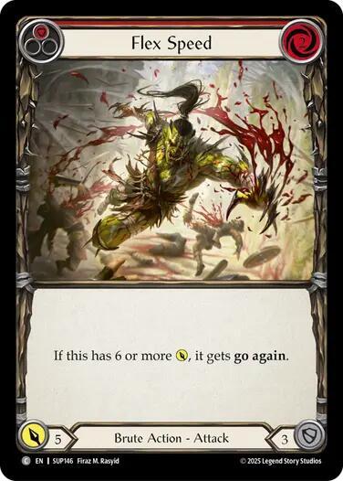 Flex Speed (Red) (SUP146) [Super Slam]