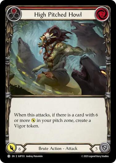 High Pitched Howl (Red) (SUP155) [Super Slam]