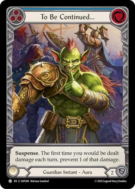 To Be Continued... (Extended Art) (SUP208) [Super Slam]