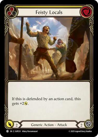 Feisty Locals (Yellow) (SUP231) [Super Slam]