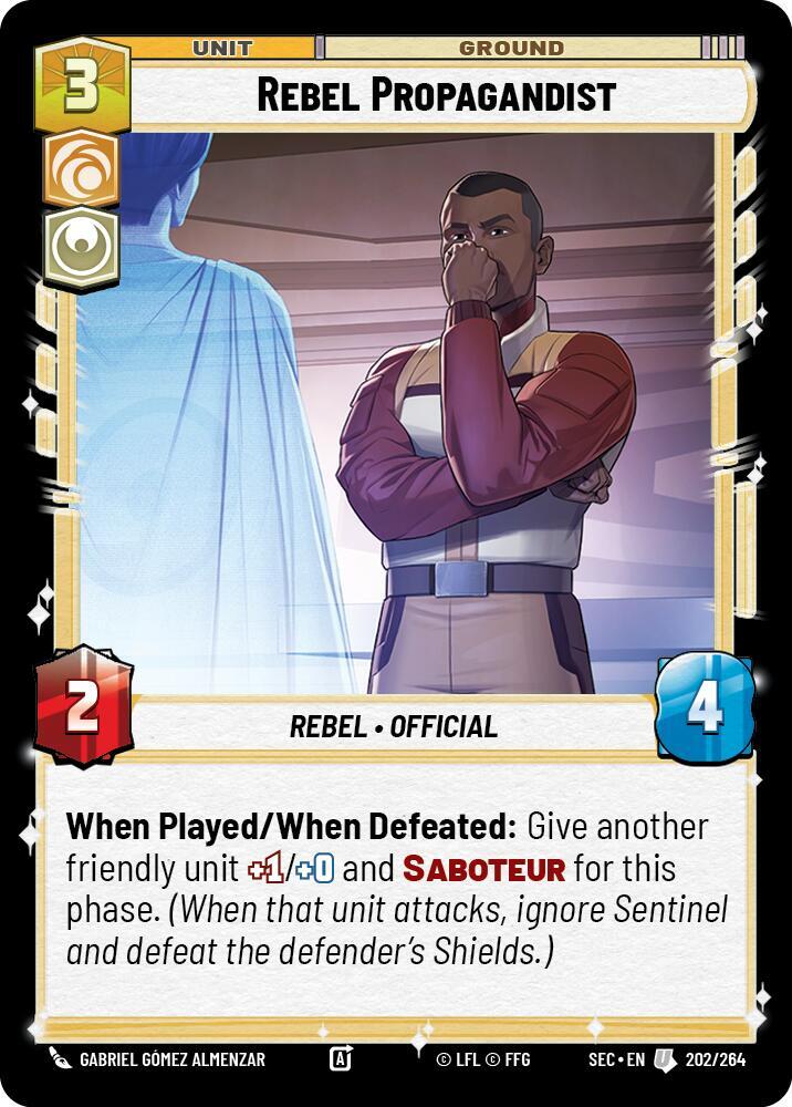 Rebel Propagandist (202/264) [Secrets of Power]