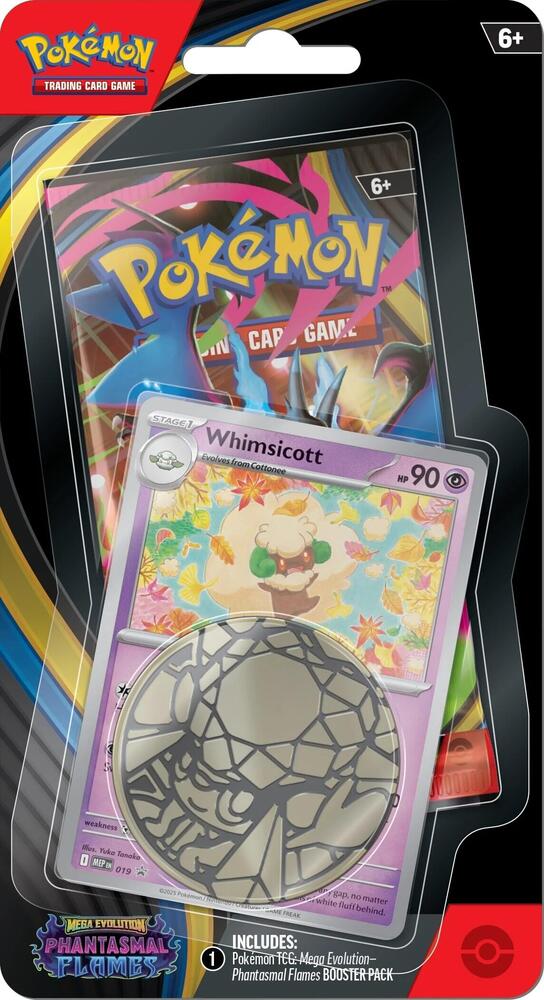 Pokemon ME02 Phantasmal Flames Single Pack Blister Whimsicott