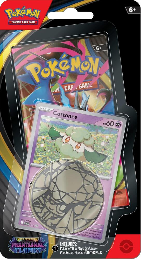 Pokemon ME02 Phantasmal Flames Single Pack Blister Cottonee