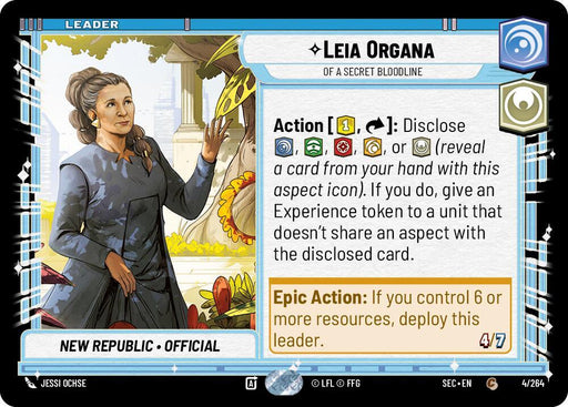 Leia Organa - Of A Secret Bloodline (4/264) [Secrets of Power]